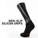 4X Rexy Seamless Sport Sneakers Socks Medium Non-Slip Heel Tab WHITE-5