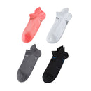 4X Rexy Seamless Sport Sneakers Socks Small Non-Slip Heel Tab MULTI COLOUR-1
