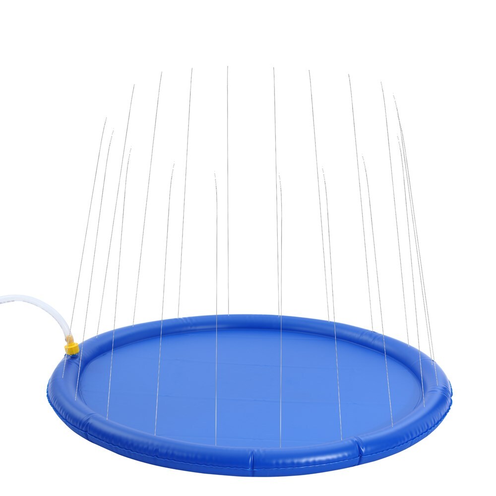 100cm Pet Sprinkler Water Splash Pad Dog/Cat Cooling Pond/Outdoor Toy - 0