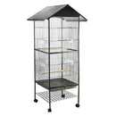 YES4PETS 160 cm Large Bird Cage Parrot Aviary Pet Stand-alone Budgie Cage-1