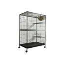 YES4PETS Pet 140cm 4 Level Bird Ferret Parrot Cage Aviary Cat Castor-1