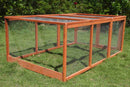 YES4PETS Large Chicken Coop Run Guinea Pig Cage Villa Extension Rabbit Hutch House Pen-3