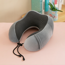 U-shaped Travel Memory Foam Rebound Pillow Sleeping Pad Neck Support Headrest-1