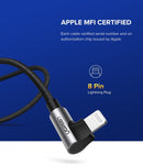 UGREEN 60521 USB-A to 8-pin 90 Degree Angel Cable 1M-2