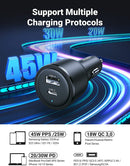 UGREEN 90645 63W USB-C Car Charger-6