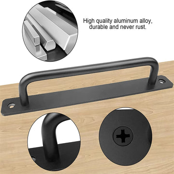 Barn Door Handle Sliding Door Pull Cabinet Door Handles Drawer knobs Kitchen Handles Hardware - 0