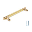128mm Cabinet Handles Gold Drawer Pulls Knobs Hardware for Kitchen Bathroom Furniture Cupboard-1