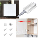 2x Magnetic Push Latches for Cabinets Push to Open Kitchen Hardware for Drawer Cupboard Wardrobe Closet-4