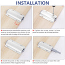 2x Magnetic Push Latches for Cabinets Push to Open Kitchen Hardware for Drawer Cupboard Wardrobe Closet-7