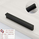 Zinc Kitchen Cabinet Handles Drawer Bar Handle Pull 96mm-4