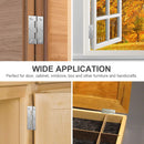 Pack of 20 Hinge 3 Inch Stainless Steel Door Hinges Cabinet Door Hinges Furniture-4