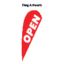 Open Teardrop Flag Banner-3