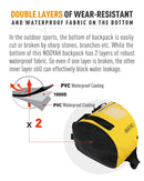 NOOYAH IPX8 Waterproof Bike Cycle Outdoor Sports Backpack Double-Layer Waterproof Bag-9