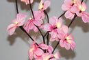 1 Set of 50cm H 20 LED Pink Frangipani Tree Branch Stem Fairy Light Wedding Event Party Function Table Vase Centrepiece Decoration Girl Bedroom-4