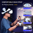 DEVASO Adjustable Head Strap for Playstation VR2, Reduced Pressure Lightweight-5