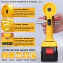 7in1 Multi-function Rechargeable Li-ion Electric Machine Set Electric Hammer Drill Chainsaw Conversion Tool Set Power Tool Kit-3