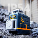 CIGMAN CM720 Laser Level Self Leveling 2 x 360° Green Cross Line Rechargeable-7