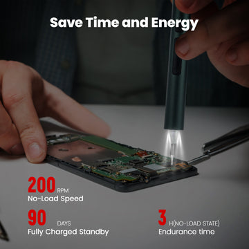 KAIWEETS Mini Electric Screwdriver, 137 in 1 Electric Precision Screwdriver - 0