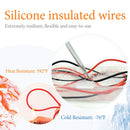 KAIWEETS Soft Silicone Electrician Test Leads Kit CAT III 1000V & CAT IV 600V with Alligator Clips and Needle Probe for Fluke/AstroAI/INNOVA Multimeter Electronic Clamp Meter 8PCS-8