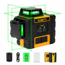 KAIWEETS KT360A Green Laser Level 3 X 360° Rotary Self Leveling with 1 Rechargeable Battery-1