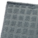 Set of 2 Microfibre Checkered Dish Drying Mats Mocha-3