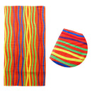 Bright Stripes Cotton Velour Printed Beach Towel-1