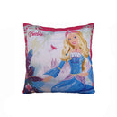 Disney Barbie Filled Square Cushion-1