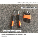 25Pcs Household Hand Tools Set Kit Box with Hard Storage Case Home Supplies-9