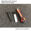 25Pcs Household Hand Tools Set Kit Box with Hard Storage Case Home Supplies-10