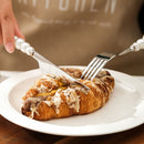 4 Piece Stainless Steel Pearl Handle Flatware Cutlery Set Come with Giftbox-5