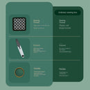 Button Hand Sewing Set Small Emergency Sewing Kit Needle and Thread Kit Travel-4