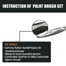 5Pc Paint Brushes Set Artist Acrylic Staining Home Garden Painting Handy Tool-9