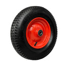 16" Wheelbarrow Trolley Wheel 4.80/4.00-8 Pneumatic Tyre 16mm Bore Tire Steel-1