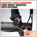 48-Piece Ratchet Wrench Set with Rolling Pouch - Metric SAE Allen Key & Hex Key Spanner Kit-8