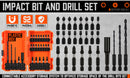 26Pc Impact Screwdriver Bit Set Magnetic Drill Bit Holder Quick Release Drilling-2