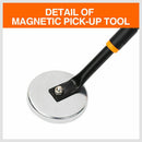 Large Magnetic Pick Up Tool Extra Long Telescopic Hold 30kg Extensible 60-100cm-6