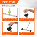 17inch Telescoping Magnetic Sweeper Magnet Broom Rolling Pick Up 8.8Lbs Portable-7