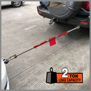 3Pcs 2 Ton Trailer Hitch 186cm Heavy Duty Tow Bar 4wd Trailer Spring Buffer Au-8