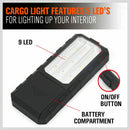 LED Light Camping Portable Magnetic Garage Work Auto Repair Torch Super Bright-4