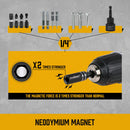 10Pc Magnetic Extension Socket Drill Bit Holder 1/4" Hex Screwdriver Nut Driver-4