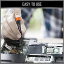 6Pc Precision Screwdriver Set Phillips Slotted Electronic PC Repair Small Driver-7