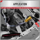 HORUSDY Hand Held Vacuum Pump Brake Bleeder Pressure Tester Vacuum Gauge Kit-8