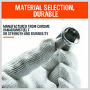 8Pc Metric Socket Set 1/2" Drive 11MM - 19MM For Wrench CRV Mechanic With Holder-8