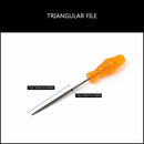 6Pc Mini Needle File Set Alloy Strength Steel For Wood Working Carving Craft-7