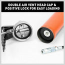 18'' Manual Pistol Grip Grease Gun Flow Pressure 4500PSI Flexi Hose & Coupler-7