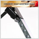 4Pc Mastercraft Sawhorse Metal Folding Non-slip Surface Saw Horse 120KG Capacity-7