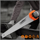 20" Hand Saw Sharp Cut Wood Plastic Cutting Heavy Duty Crosscut Saw 600mm Long-7