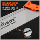 14" Back Saw Wood Hand Saw Woodworking Timber Plastic Cutting Ergonomic Handle-5