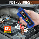 Digital 12V Alternator Battery Tester Car Load Tester Automotive  Voltage Check-7