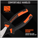 8" Slip Joint Pliers Adjustable Heavy Duty Jars Non-Slip Grip Handle 200mm-5